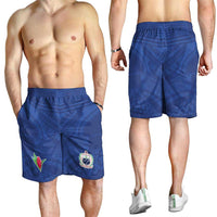 Samoa Rugby Shorts for Men Tatau Tribal Motifs Sporty Style LT03 - Polynesian Pride