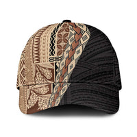 Samoa Siapo Motif Half Style Classic Cap Brown Version LT03