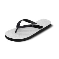 Samoan DNA Art Tattoo Flip Flops Polynesian Pattern All White LT03 - Polynesian Pride