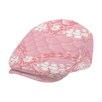 Soft Pink Mermaid Puakenikeni Maile Lei Jeff Hat LT01 - Polynesian Pride