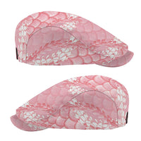 Soft Pink Mermaid Puakenikeni Maile Lei Jeff Hat LT01 - Polynesian Pride