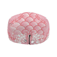 Soft Pink Mermaid Puakenikeni Maile Lei Jeff Hat LT01 - Polynesian Pride