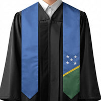 Solomon Islands Graduation Stole Flag Style LT05 - Polynesian Pride
