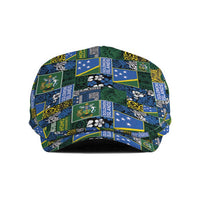 Solomon Islands Meri Kirihimete Jeff Hat Pacific Patchwork Xmas Vibes - Polynesian Pride