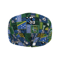 Solomon Islands Meri Kirihimete Jeff Hat Pacific Patchwork Xmas Vibes - Polynesian Pride