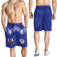 Toa Samoa Rugby Shorts for Men Six Eight Five to The World LT03 - Polynesian Pride