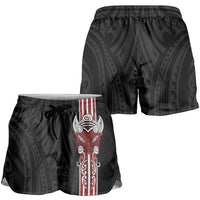 Toitu Te Reo Maori Toitu Te Whenua Toitu Te Tiriti Shorts for Women Maori Warrior New Zealand - Polynesian Pride