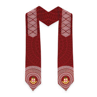 Tonga Liahona High School Graduation Stole Simple Ngatu LT7 - Polynesian Pride