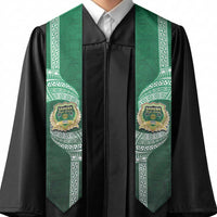 Tonga Saineha High School Graduation Stole Traditional Ngatu and Polynesian Pattern LT03 - Polynesian Pride