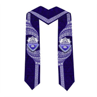 Tonga Tupou High School Graduation Stole Traditional Ngatu and Polynesian Pattern LT03 - Polynesian Pride