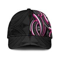 Traditional Art Hawaiian Kakau Tattoos Classic Cap Pink Color LT03