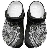 Traditional Polynesian Art Tattoos Clogs Shoes Black Color - Polynesian Pride