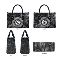 Hawaiian Piko Leather Bag Cultural Anchor Connect Your Roots Ocean Waves TS04 - Polynesian Pride