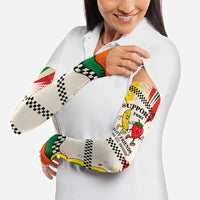 Support Your Fruity Friends Love Wins Gay Pride Arm Sleeves LGBTQ Retro 30s Cartoon Checkered