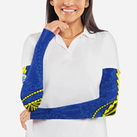 Federated States Of Micronesia FSM Arm Sleeves Pacific Islander Tribal Swirl Geometric Pattern TS04 - Polynesian Pride