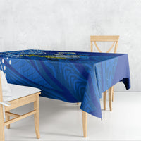 Micronesia Sea Turtle Tablecloth Federated States Of Micronesia Tribal Floral Pattern TS04 - Polynesian Pride