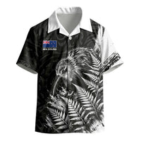 Personalized New Zealand Kiwi Bird Kid Hawaiian Shirt Grunge Maori Tribal Pattern Silver Fern TS04 - Polynesian Pride