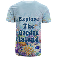Fiji Taveuni Rainbow Reef T Shirt Scuba Diver Vibrant Undersea Coral Garden Watercolor TS04 - Polynesian Pride