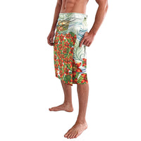 Fiji Taveuni Island Dateline Crossing Lavalava Tropical Cultural Landscape With Tagimoucia Floral Pattern