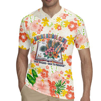 Personalized Hawaii School Club Back To Class Rugby Jersey Retro Tropical Hibiscus Pattern With Open Notebook TS04 - Polynesian Pride