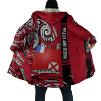 Wallis And Futuna Cloak Tribal Polynesian Tattoo Flag Motif TS04 - Polynesian Pride