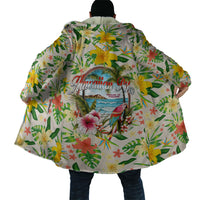 Hawaiian Piko Threads Of Paradise Aloha Cloak Tropical Hibiscus Plumeria