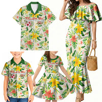 Hawaiian Piko Threads Of Paradise Aloha Family Matching Mermaid Dress and Hawaiian Shirt Tropical Hibiscus Plumeria TS04 - Polynesian Pride