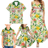 Hawaiian Piko Threads Of Paradise Aloha Family Matching Summer Maxi Dress and Hawaiian Shirt Tropical Hibiscus Plumeria TS04 - Polynesian Pride