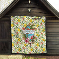 Hawaiian Piko Threads Of Paradise Aloha Quilt Tropical Hibiscus Plumeria