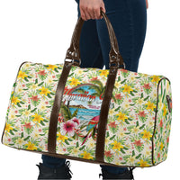 Hawaiian Piko Threads Of Paradise Aloha Travel Bag Tropical Hibiscus Plumeria