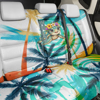 Hawaii Waimanalo Sea Turtle Back Car Seat Cover Cute Tropical Beach Aloha Spirit Cartoon