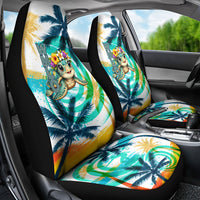 Hawaii Waimanalo Sea Turtle Car Seat Cover Cute Tropical Beach Aloha Spirit Cartoon