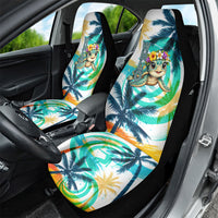 Hawaii Waimanalo Sea Turtle Car Seat Cover Cute Tropical Beach Aloha Spirit Cartoon