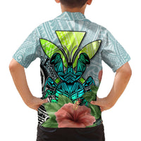 Polynesian Hawaii Hawaiian Shirt Kanaka with Crab Tribal tattoo TS04 - Polynesian Pride
