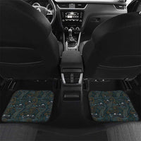New Zealand is Calling and I Must Go Car Mats Kiwi Bird Silhouette TS04 Set 2pcs - Back Multicolor - Polynesian Pride