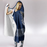 American Samoa Eagle Hooded Blanket Sea Turtle Traditional Polynesian Tribal Tattoo TS04 - Polynesian Pride