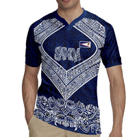 American Samoa Eagle Rugby Jersey Sea Turtle Traditional Polynesian Tribal Tattoo