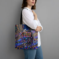 American Samoa Warrior Tote Bag Polynesian Fruit Bat Talofa Urban Graffiti Street Art TS04 - Polynesian Pride