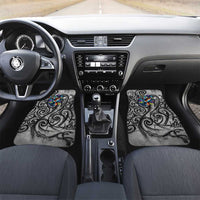 Chur Bro Shaka Sign Car Mats New Zealand Koru Colorful Graffiti Splash TS04 Set 2pcs - Front Multicolor - Polynesian Pride