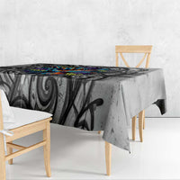 Chur Bro Shaka Sign Tablecloth New Zealand Koru Colorful Graffiti Splash TS04 - Polynesian Pride