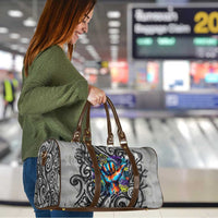 Chur Bro Shaka Sign Travel Bag New Zealand Koru Colorful Graffiti Splash