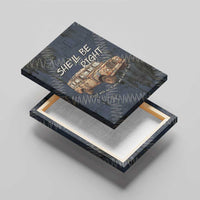 New Zealand She’ll Be Right Canvas Wall Art NZ Slang No. 8 Wire Map Pattern TS04 - Polynesian Pride