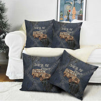 New Zealand She’ll Be Right Pillow Cover NZ Slang No. 8 Wire Map Pattern TS04 - Polynesian Pride