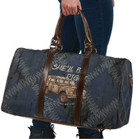 New Zealand She’ll Be Right Travel Bag NZ Slang No. 8 Wire Map Pattern TS04 - Polynesian Pride
