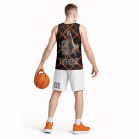 Tu Meke Maori New Zealand Slang Basketball Jersey with Glow Neon Step Style TS04 - Polynesian Pride