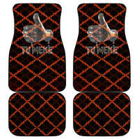 Tu Meke Maori New Zealand Slang Car Mats with Glow Neon Step Style TS04 - Polynesian Pride
