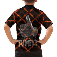 Tu Meke Maori New Zealand Slang Hawaiian Shirt with Glow Neon Step Style TS04 - Polynesian Pride