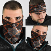 Tu Meke Maori New Zealand Slang Neck Gaiter with Glow Neon Step Style TS04 - Polynesian Pride