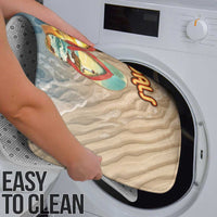 Kiwi Jandal Beach Life Bathroom Set New Zealand Flip Flops Ocean Wave Surf Style TS04 - Polynesian Pride