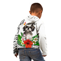 Polynesian Shih Tzu Kid Hoodie Polynesian Pattern And Shih Tzu TS04 - Polynesian Pride